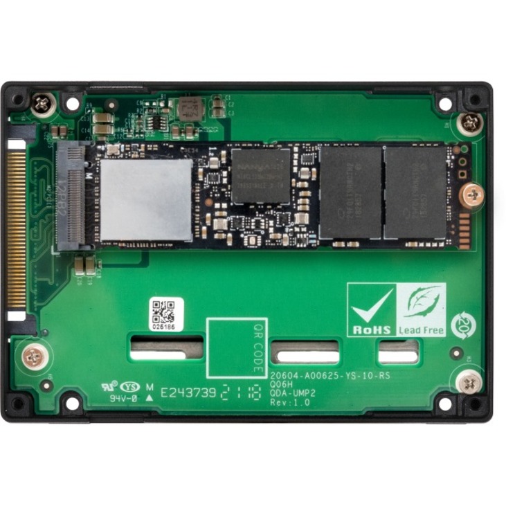 QNAP Drive Enclosure PCI Express NVMe 4.0 x4 - U.2 (SFF-8639) Host Interface Internal - Thumbnail 4