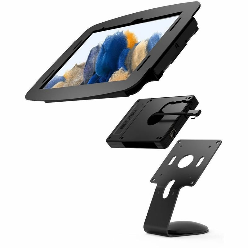 GALAXY TAB A8 10.5IN SPACE ENCLOSURE CORE COUNTER STAND OR WALL MOUNT PLUS HUB B - Thumbnail 1