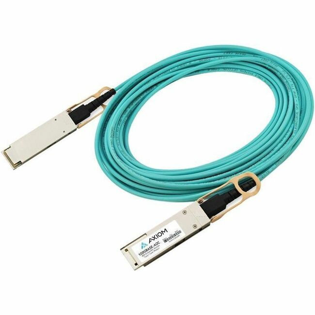 Axiom 200GBASE-AOC QSFP56 Active Optical Cable IB HDR Mellanox Compatible 15m