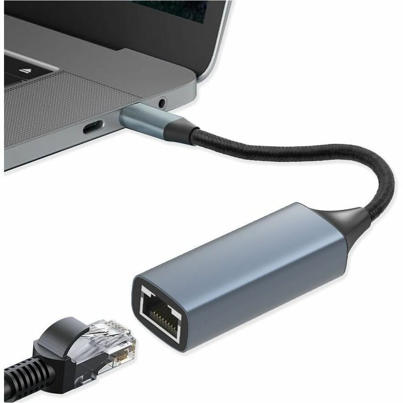 USBC TO 2.5GBPS ETHERNET ADAPTER TAA COMPLIANT - Thumbnail 2