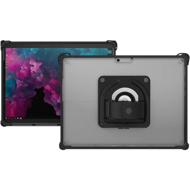 The Joy Factory aXtion Edge MP Rugged Carrying Case Microsoft Surface Pro X Tablet - Clear - Thumbnail 4