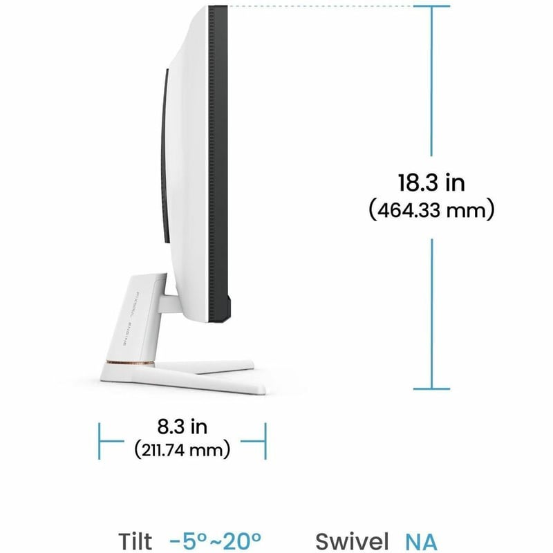 BENQ 27IN 1080P IPS 165HZ WHITE1920X10801MS2.5WX299SRGB - Thumbnail 4