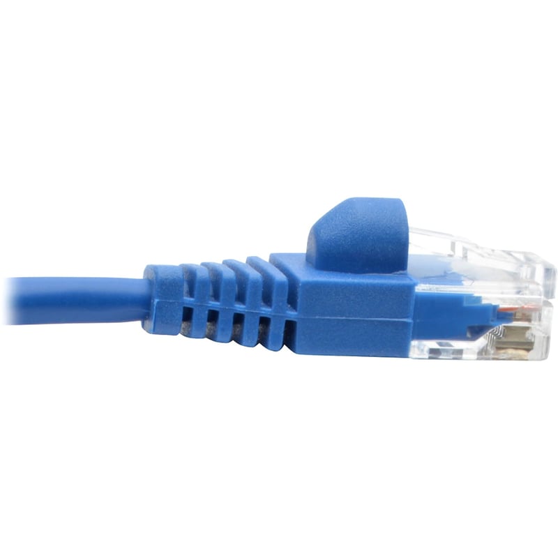 Eaton Tripp Lite Series Cat6a 10G Snagless Molded Slim UTP Ethernet Cable (RJ45 M/M), Blue, 4 ft. (1.22 m) - Thumbnail 4