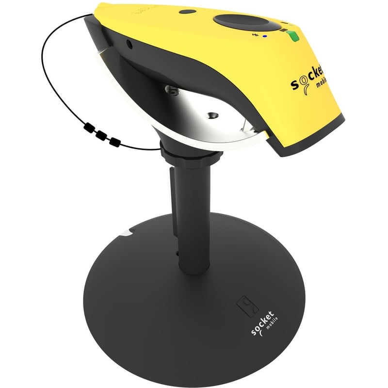 Socket Mobile SocketScan® S740, Universal Barcode Scanner, Yellow & Charging Stand - Thumbnail 2