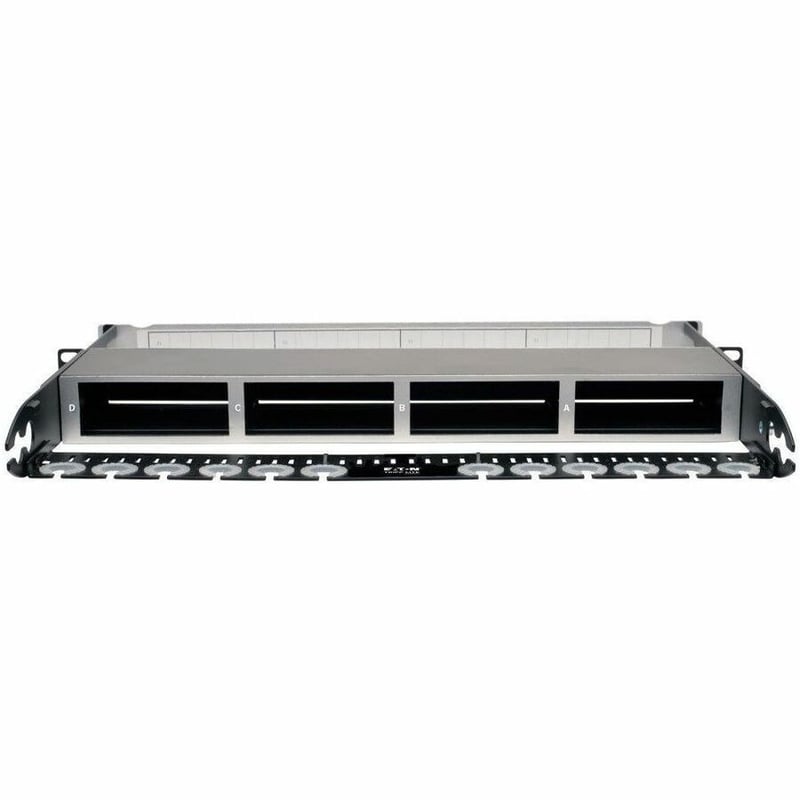 HIGH DENSITY COPPER FIBER ENCLOSURE PANEL 4-CASSETTE 1URM - Thumbnail 2