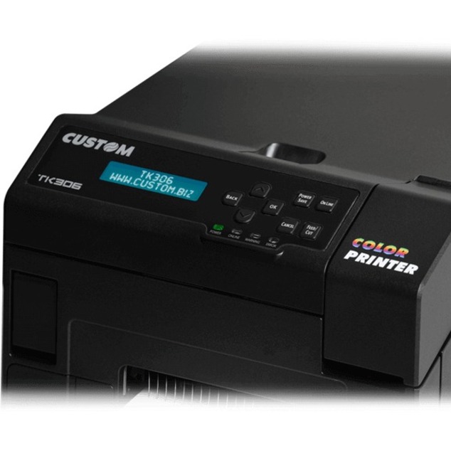 Custom TK306 Desktop LED Printer - Color - Ticket Print - USB - Thumbnail 4