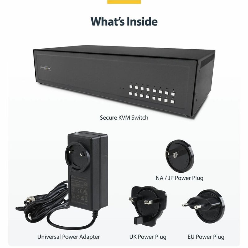 SECURE 16-PORT DVI KVM SWITCH NIAP 4.0 CAC US BUILT - Thumbnail 3