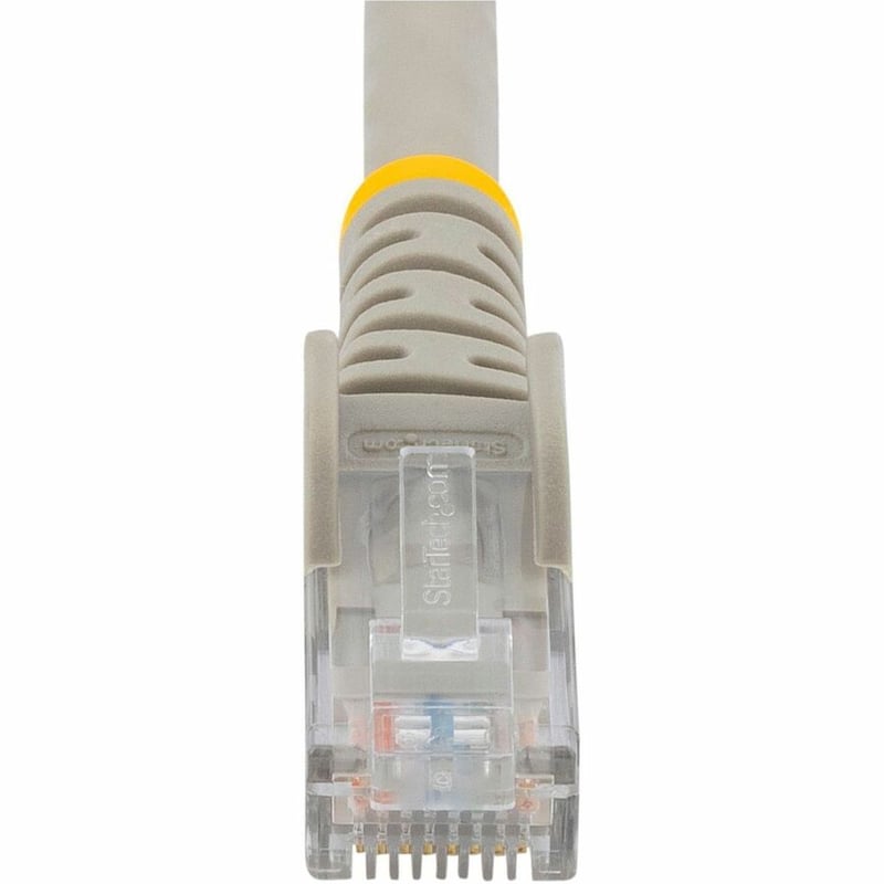 StarTech.com 15 ft. CAT6 Ethernet Cable - 10 Pack - ETL Verified - Gray CAT6 Patch Cord - Snagless RJ45 Connectors - 24 AWG - UTP - Thumbnail 5