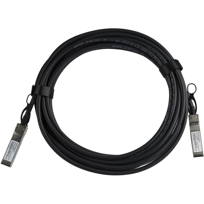 StarTech.com 6m 10G SFP+ to SFP+ Direct Attach Cable for Cisco SFP-H10GB-CU6M- 10GbE SFP+ Copper DAC 10Gbps Passive Twinax - Thumbnail 2