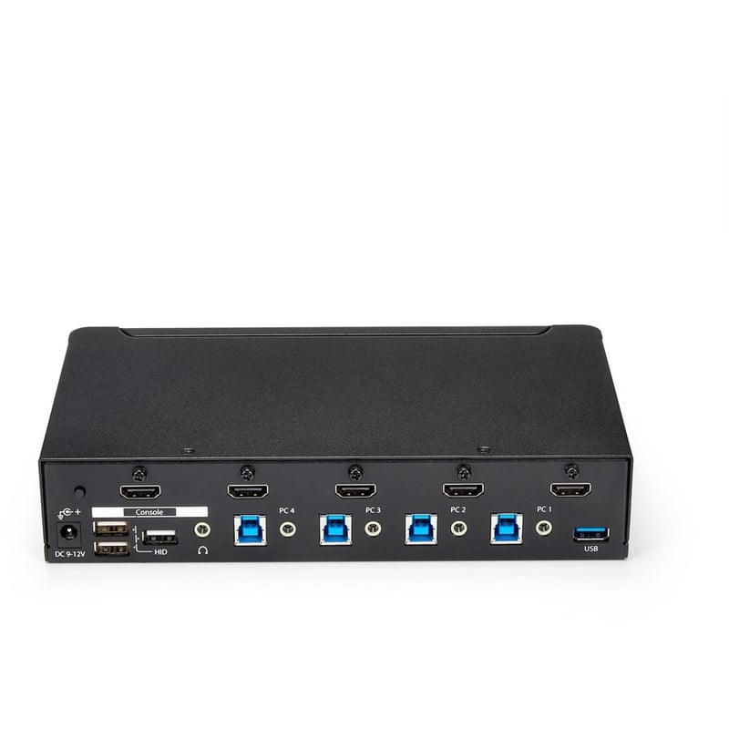 StarTech.com 4-Port HDMI KVM Switch - Built-in USB 3.0 Hub for Peripheral Devices - 1080p - Thumbnail 5