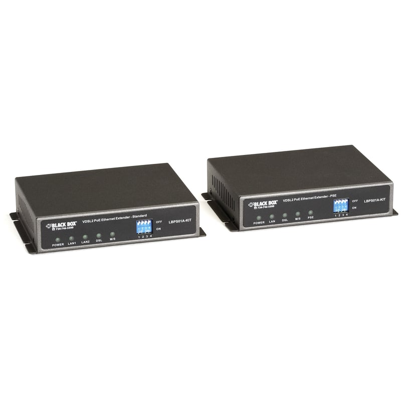 Black Box PoE Ethernet Extender Kit - Thumbnail 1