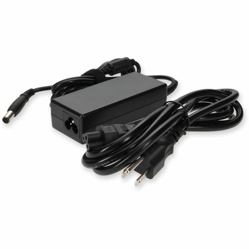 Dell LA65NS2-01 Compatible 65W 19.5V at 3.34A Black 5.0 mm x 7.4 mm Laptop Power Adapter and Cable - Thumbnail 1