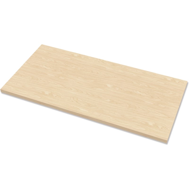 Fellowes High Pressure Laminate Desktop Maple - 60"x30" - Thumbnail 1