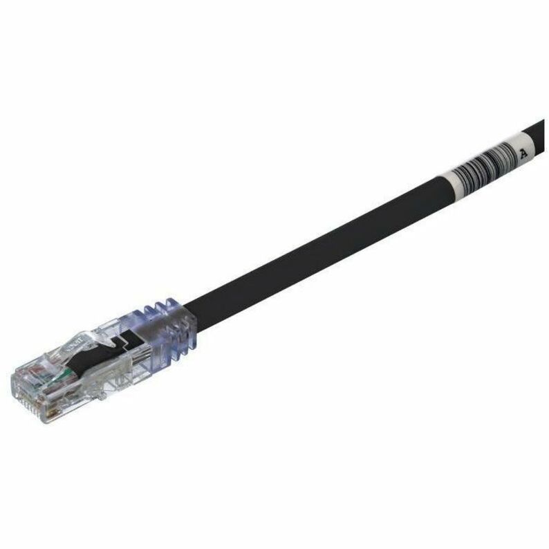 PanNet Cat 6A 24 AWG UTP Copper Patch Cord, 25 ft, Black - Thumbnail 5