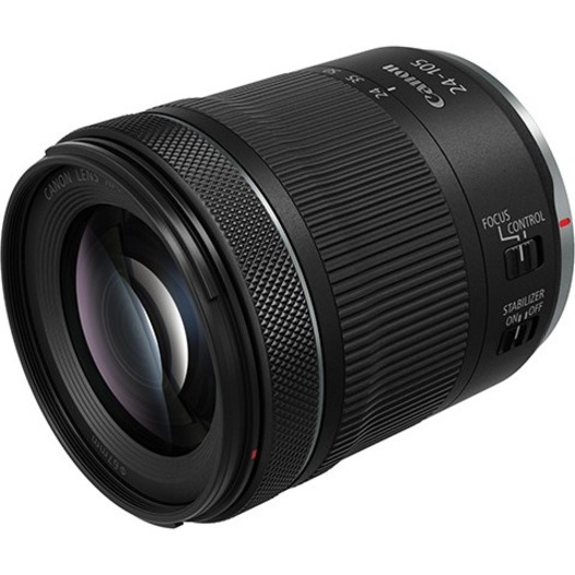 Canon - 24 mm to 105 mmf/7.1 - Standard Zoom Lens for Canon RF - Thumbnail 4