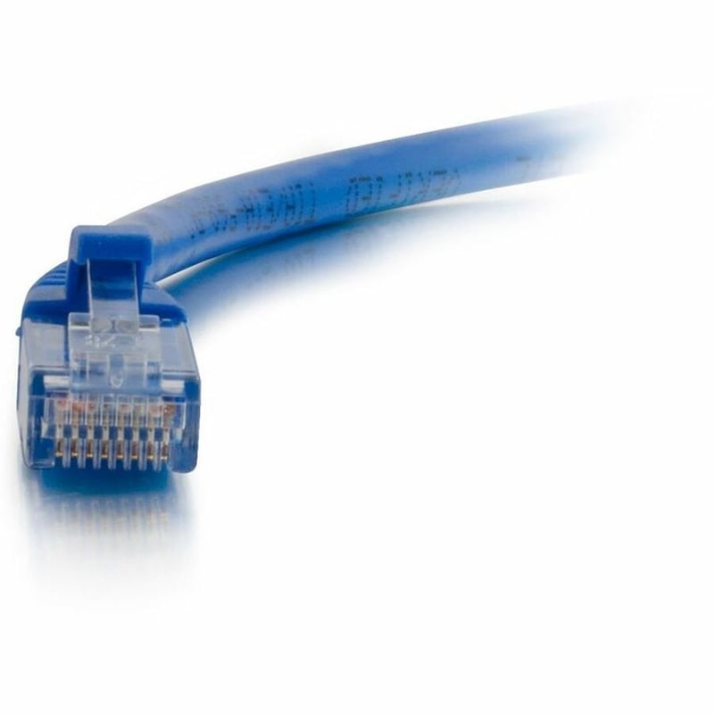 Quiktron Q-Series Patch Cords, CAT5E, Booted, Blue, 100 FT - Thumbnail 3