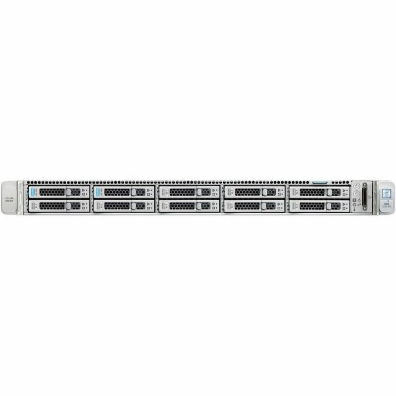 Cisco C220 M5 1U Rack Server - 2 x Intel Xeon Gold 6132 2.60 GHz - 192 GB RAM - Serial ATA, 12Gb/s SAS Controller - Thumbnail 2