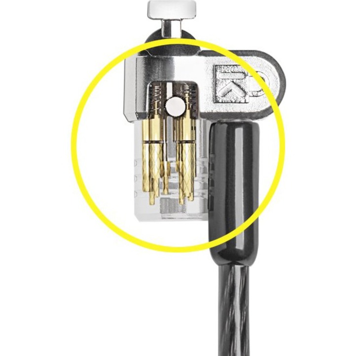 Kensington MicroSaver 2.0 Portable Keyed Laptop Lock - Master - Thumbnail 3