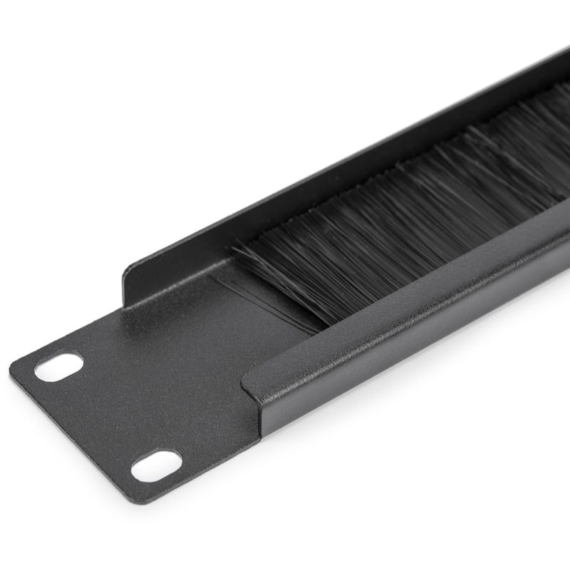 Rocstor 1U Rack Mount Brush Panel - Thumbnail 3
