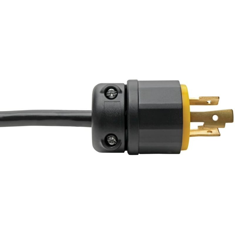 Eaton Tripp Lite Series Computer Power Cord, NEMA L6-20P to C13 - Heavy-Duty, 15A, 250V, 14 AWG, 6 ft. (1.83 m), Black - Thumbnail 3