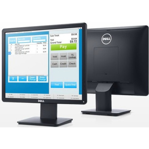 Dell E1715S 17" Class SXGA LCD Monitor - 5:4 - Black - Thumbnail 5