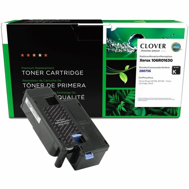 Clover Imaging Remanufactured Black Toner Cartridge for Xerox 106R01630 - Thumbnail 1