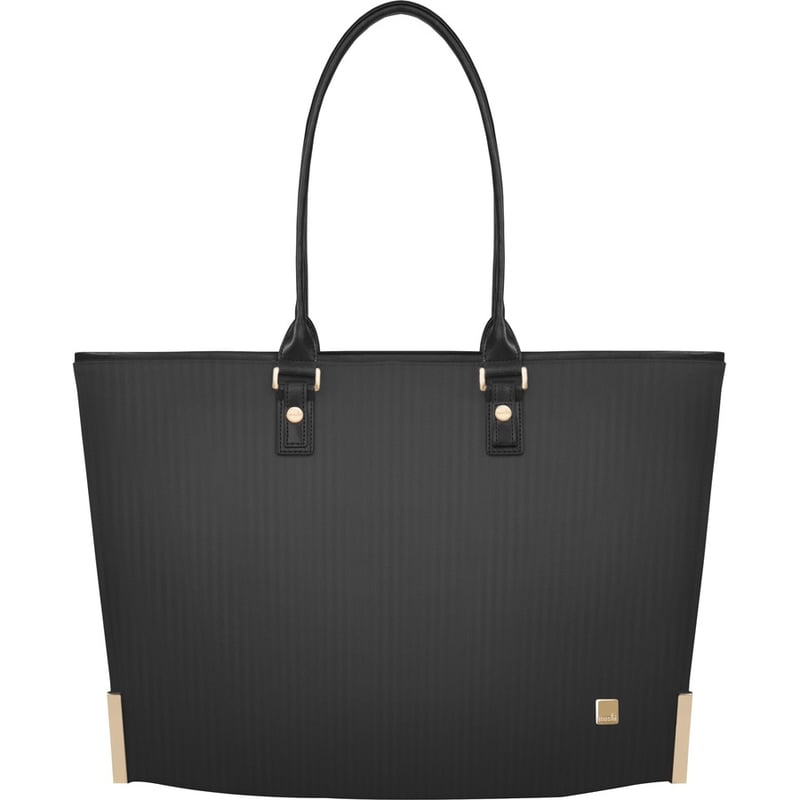 Moshi Aria Slim Lightweight Tote - Slate Black, Weather-resistant, 13" Padded Laptop Sleeve, RFID Pocket - Thumbnail 4