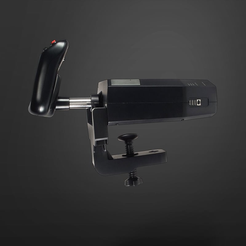 Saitek Flight Yoke System Professional Simulation Yoke and Throttle Quadrant - Thumbnail 5