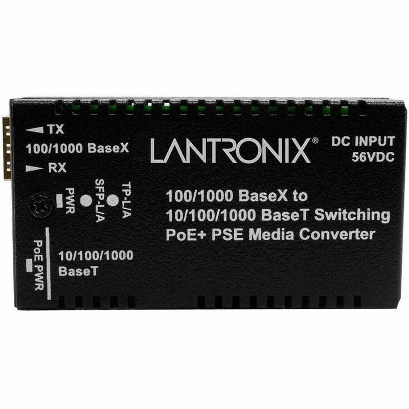 Lantronix M/GE-PSW-PSE-01 Transceiver/Media Converter - Thumbnail 2