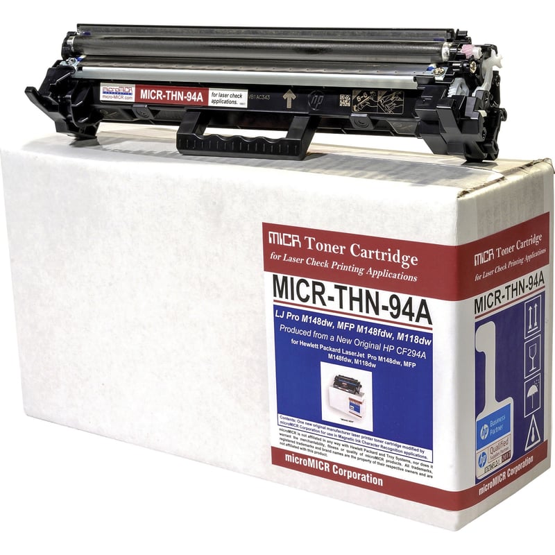 microMICR Remanufactured MICR Laser Toner Cartridge CF294A - Black - 1 Each - Thumbnail 1
