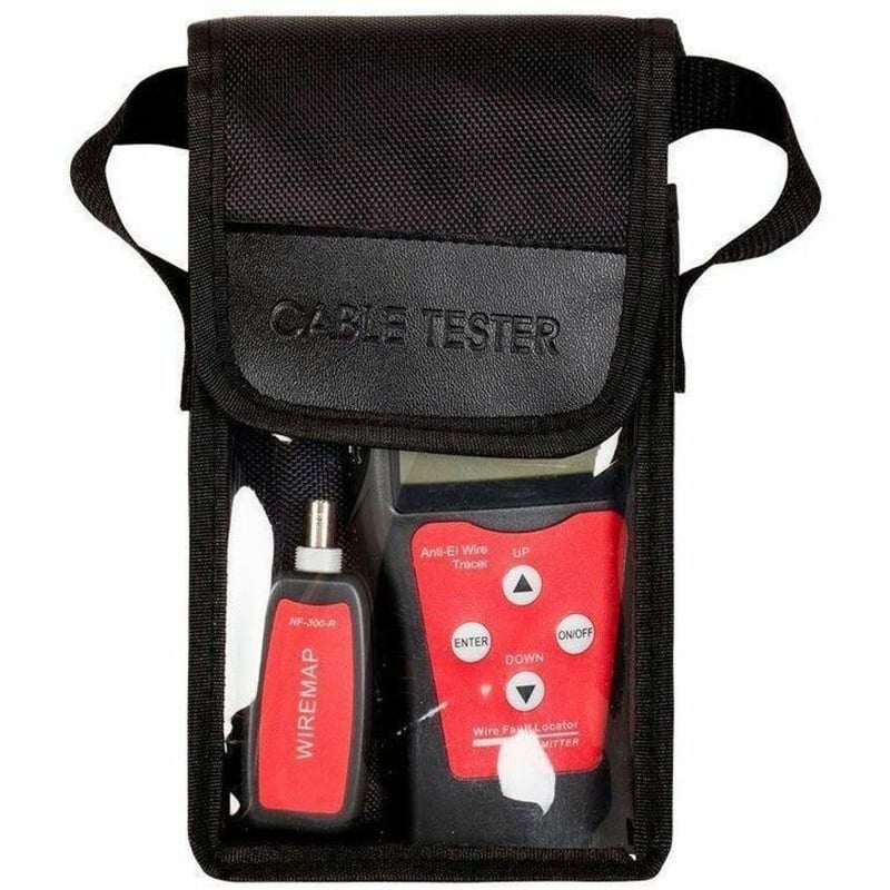 PROFESSIONAL COAXIAL, RJ-45, RJ-11/12, BNC, AND USB MULTIFUNCTION TESTER WITH LC - Thumbnail 5