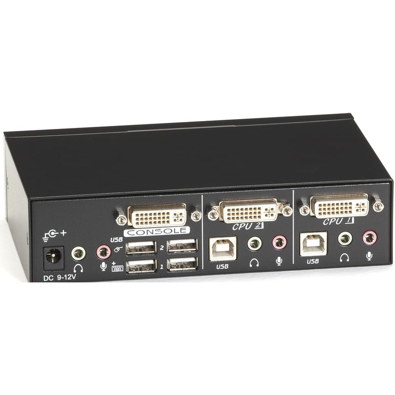 Black Box ServSwitch DT DVI 2-Port with Emulated USB Keyboard/Mouse - Thumbnail 3