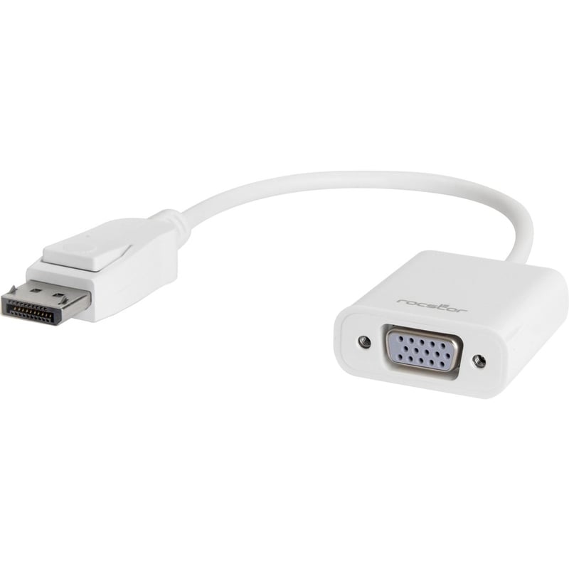 Rocstor DisplayPort to VGA Video Adapter Converter - Cable Length: 5.9" - Thumbnail 3
