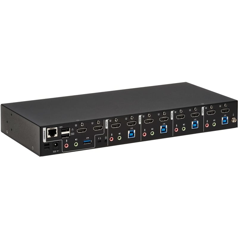 Tripp Lite by Eaton 4-Port HDMI Dual-Display KVM Switch - 4K 60 Hz USB 3.2 Gen 1 HDCP 2.2 USB Sharing - Thumbnail 2