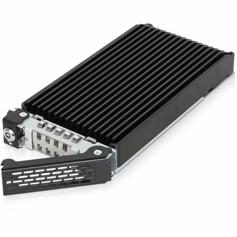 Icy Dock ToughArmor MB873MP-B V2 Drive Enclosure for 5.25" M.2, PCI Express NVMe 4.0 - SFF-8612 OCuLink Host Interface Internal - Black