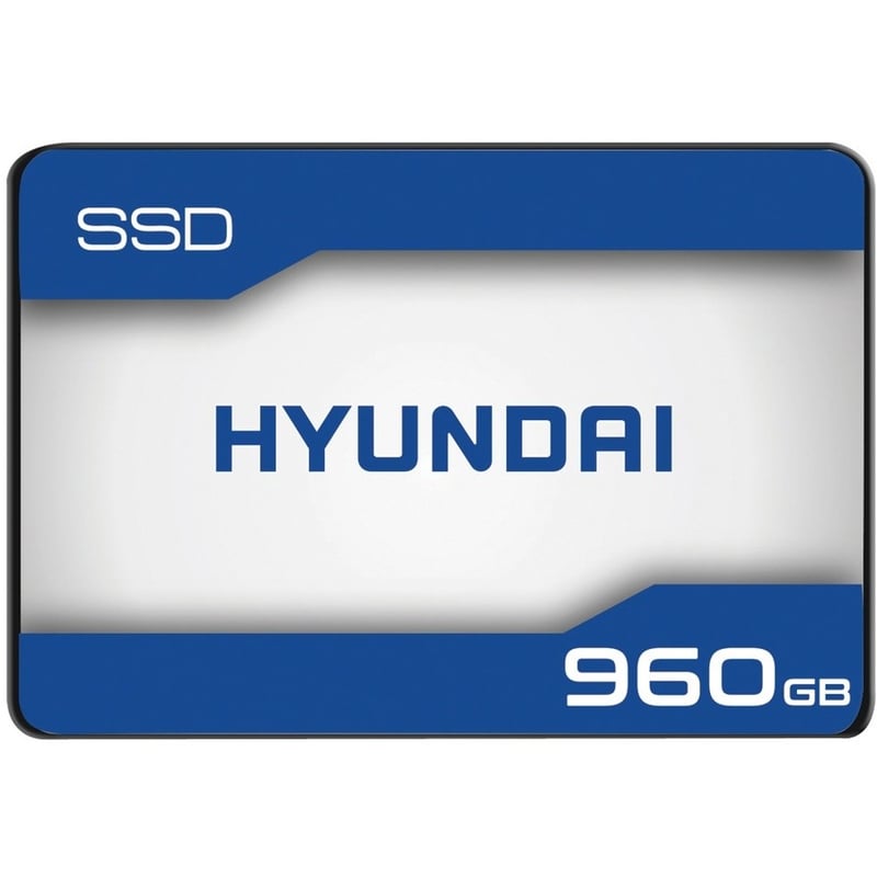 Hyundai 960GB SATA 3D TLC 2.5" Internal PC SSD, Advanced 3D NAND Flash, Up to 550 MB/s - Thumbnail 1