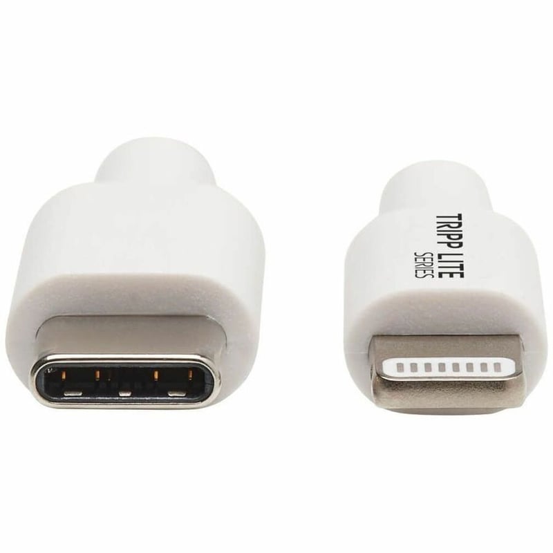 USB C LIGHTNING CHARGING CABLE SYNC M/M USB 2.0 WHITE 3FT 0.9M - Thumbnail 3