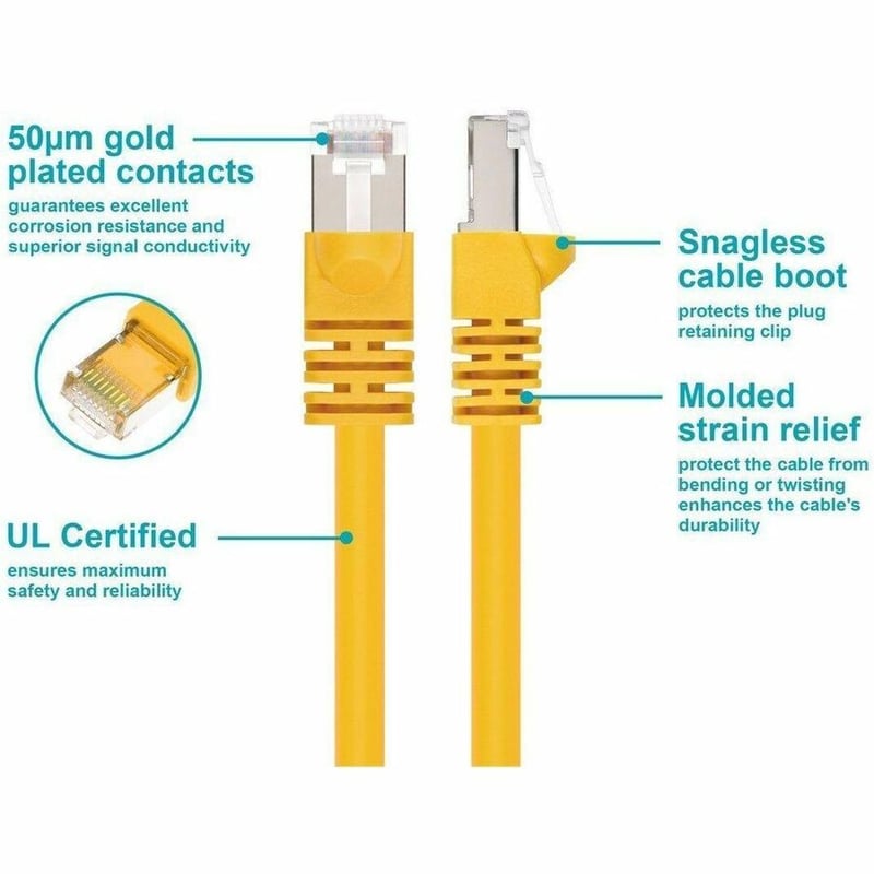MONOPRICE CAT6A ETHERNET PATCH CABLE - Thumbnail 3
