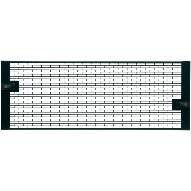 Middle Atlantic Forward Series 4RU Tool-Less Vented Rack Panel - Perforated with 74% Open Area - Flanged