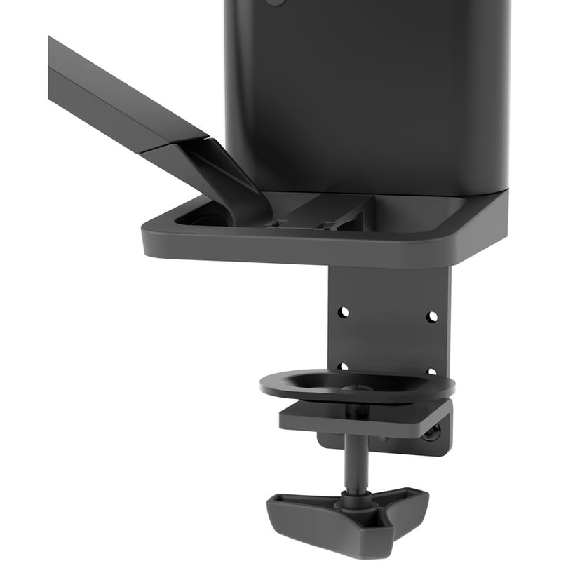 Ergotron TRACE Desk Mount for Monitor, LCD Display - Matte Black - Thumbnail 2