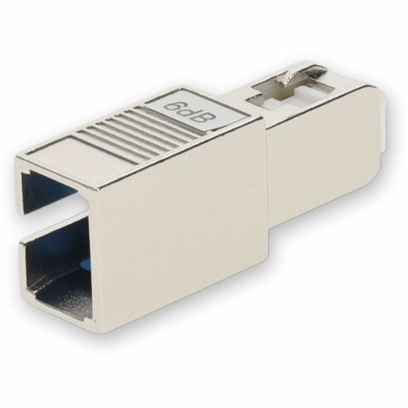 AddOn 2-Pack of 6dB fixed SC Male to SC Female OS1 SMF Simplex Fiber Attenuators - Thumbnail 5