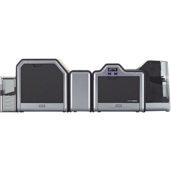 Fargo HDP5000 Double Sided Dye Sublimation/Thermal Transfer Printer - Color - Card Print - USB - Thumbnail 2