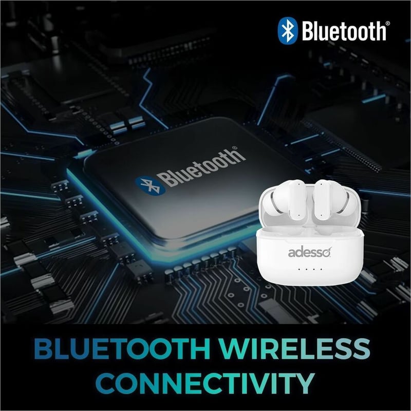 B/T ANC EARBUDS W/CHARGING CASE WIRELESS CHARGING - Thumbnail 5