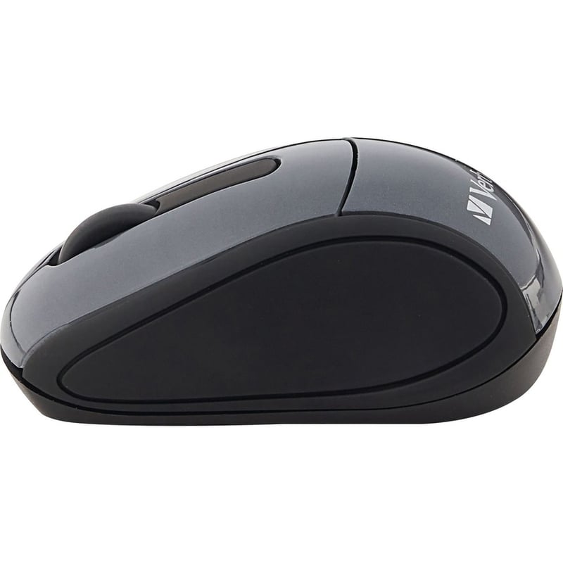 Verbatim Wireless Mini Travel Optical Mouse - Graphite - Thumbnail 3