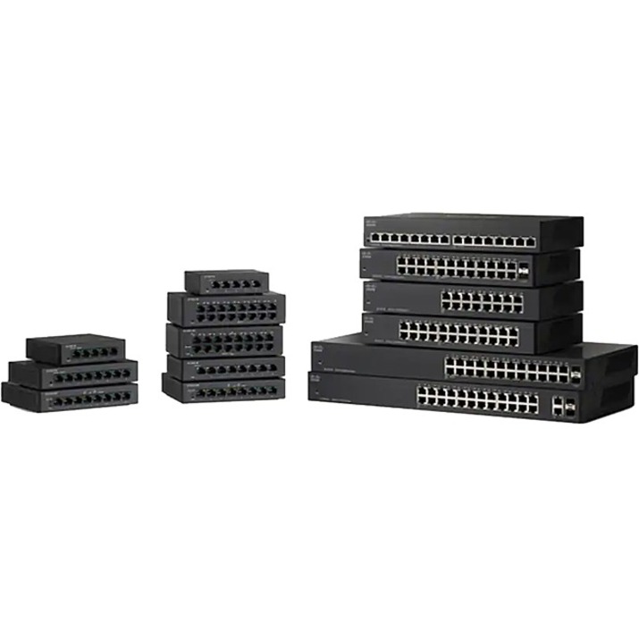 Cisco SG110D-08HP Ethernet Switch - Thumbnail 3
