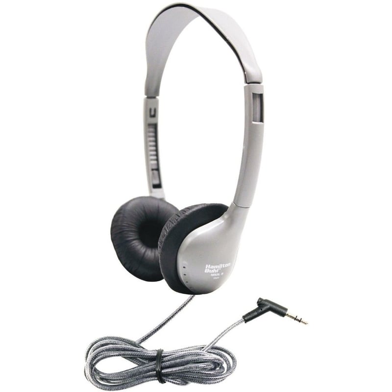 Hamilton Buhl SchoolMate Personal-Sized Headphone with Leatherette Cushions - 200 Pack - Thumbnail 3