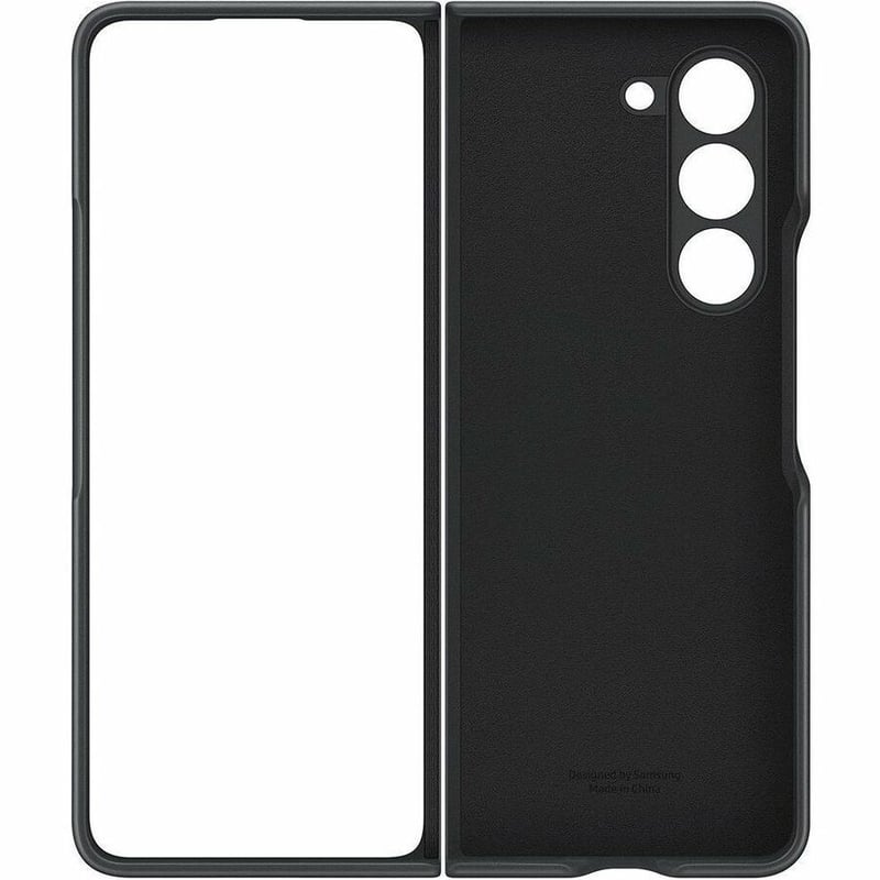 Samsung Galaxy Z Fold5 Eco-Leather Case, Graphite - Thumbnail 2