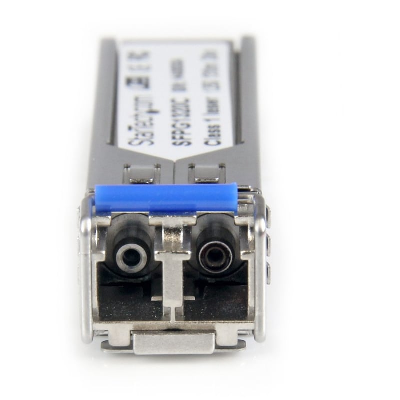 StarTech.com Cisco GLC-LH-SMD Compatible SFP Module - 1000BASE-LH - 1GE Gigabit Ethernet SFP 1GbE Single Mode Fiber SMF Optic Transceiver - Thumbnail 3