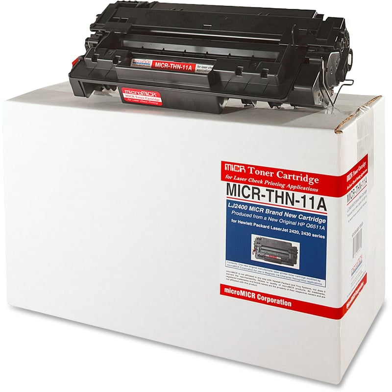 microMICR MICR Toner Cartridge - Alternative for HP 11A - Thumbnail 1