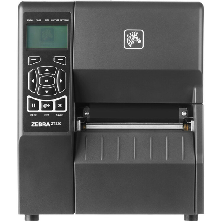 Zebra ZT230 Industrial Direct Thermal Printer - Monochrome - Label Print - USB - Serial - Thumbnail 2